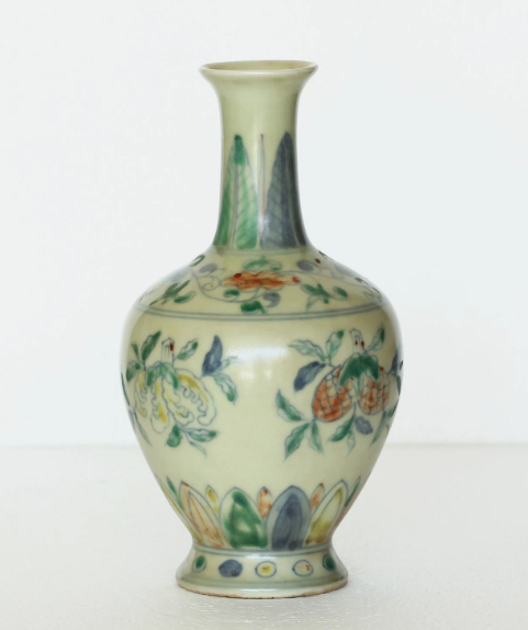 中國杜凱瓷瓶、明代、成化標記、時期